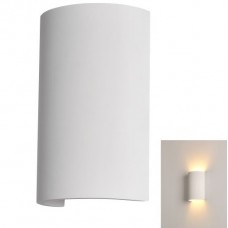 Γύψινη Απλίκα Τοίχου G9 230V Λευκή 5977